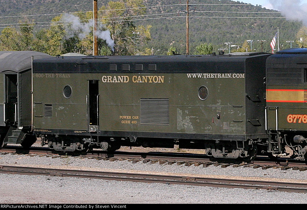 Grand Canyon power car GCRX #460